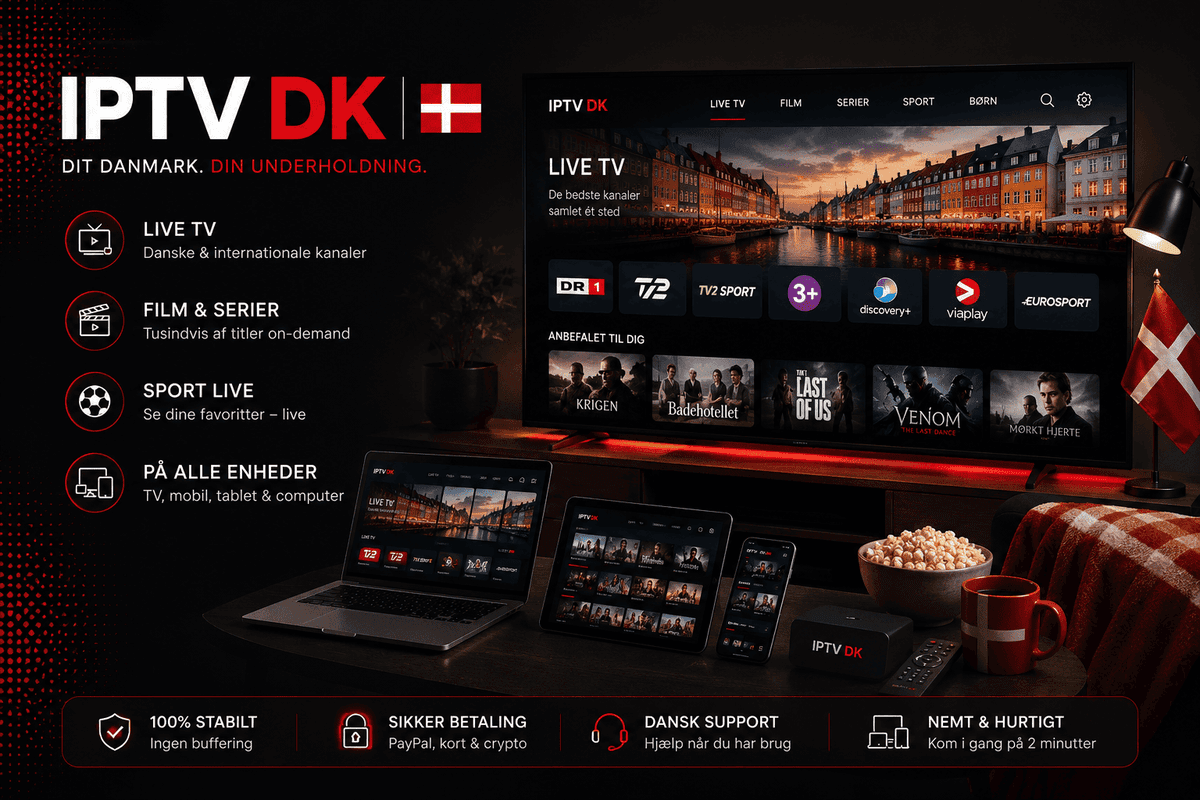VM 2026 IPTV tilbud — alle kampe live i 4K
